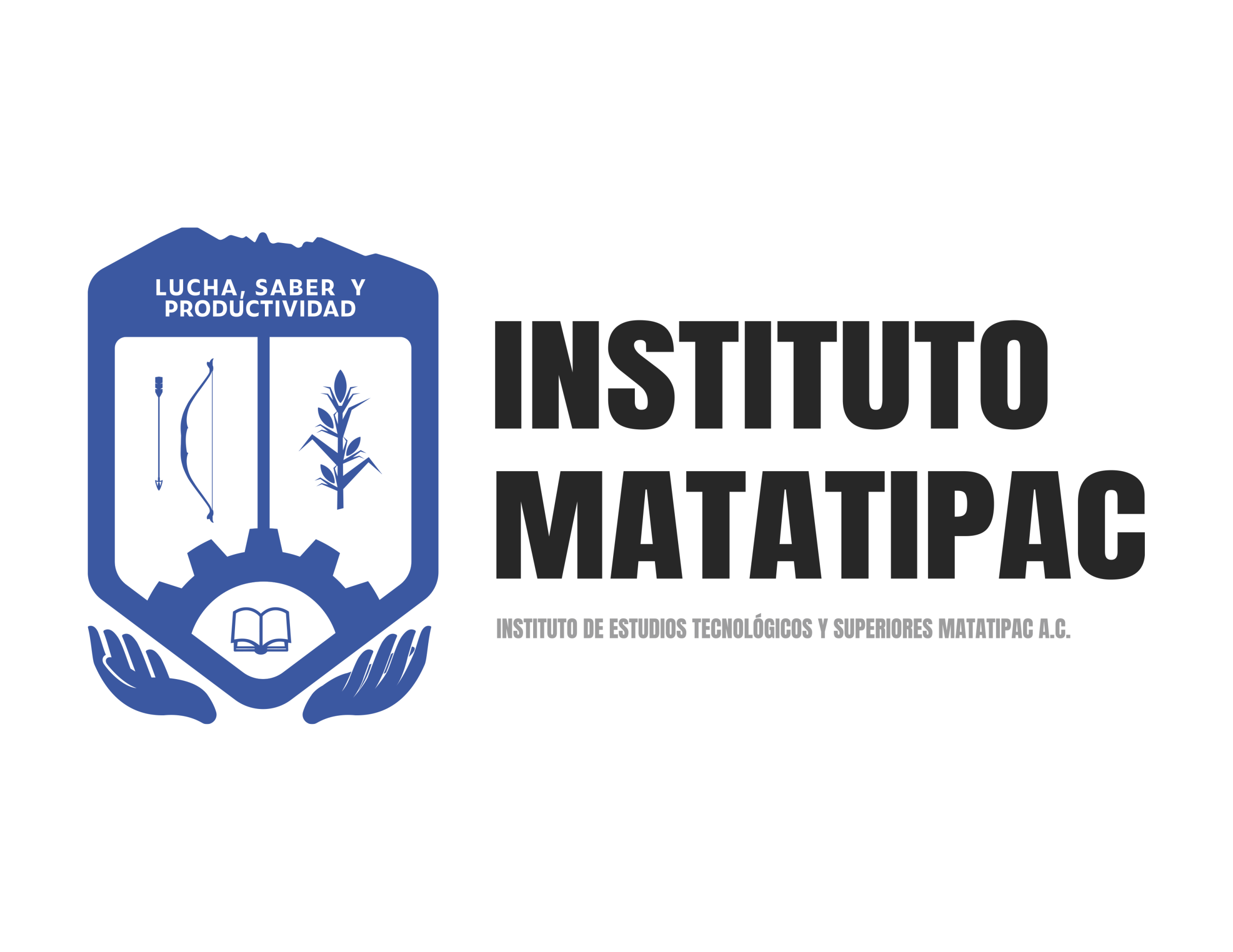 Logo azul Instituto Matatipac